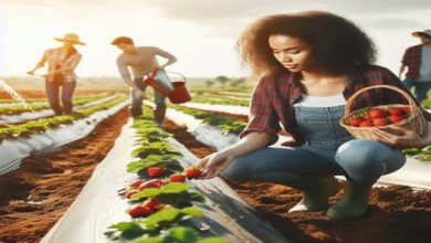 Strawberry cultivation