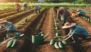 Ridge-gourd-farming. Jpeg