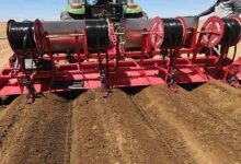 Raised bed machine farming