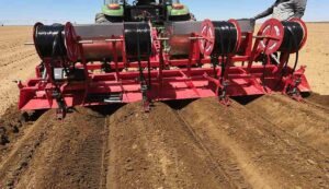 Raised bed machine farming